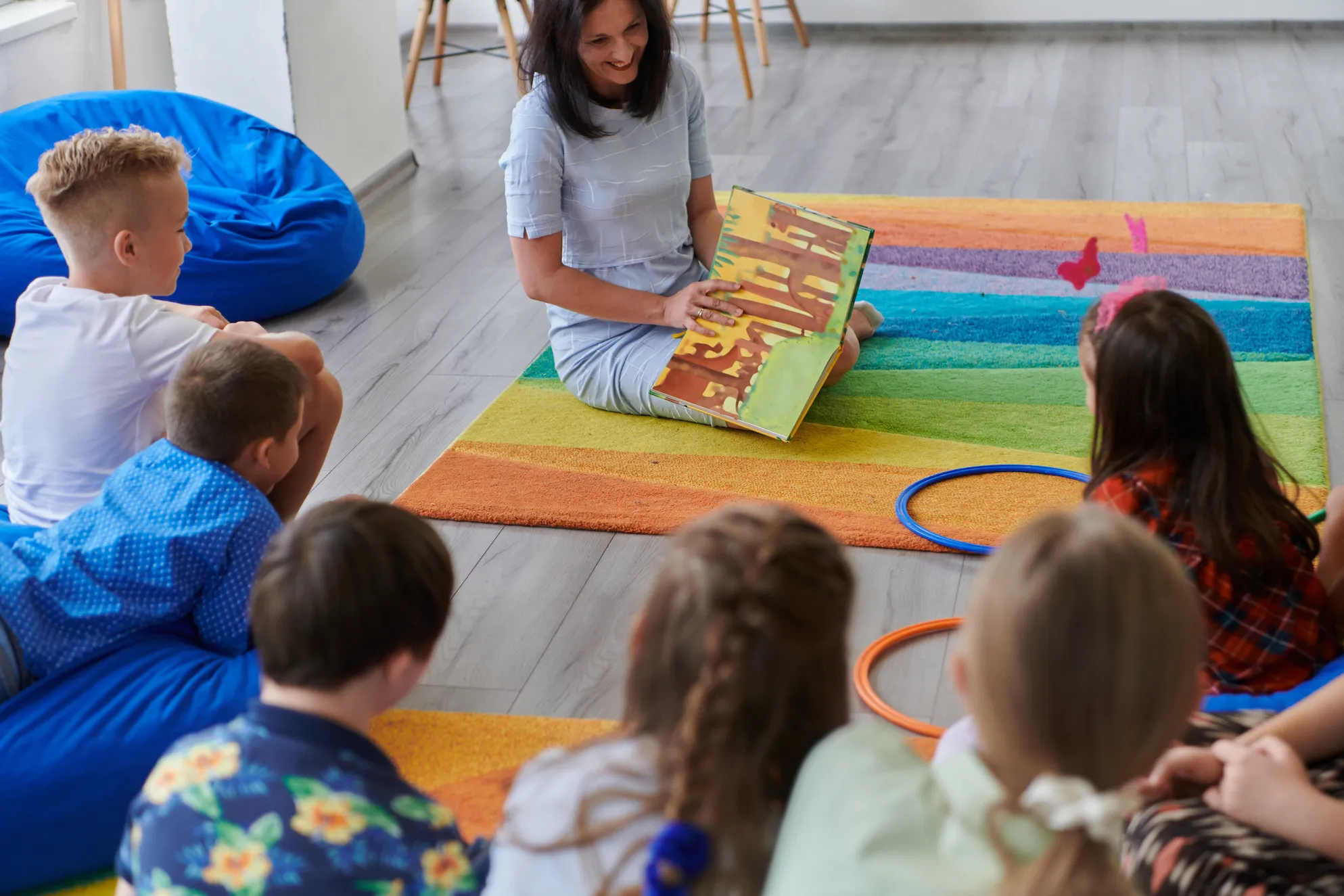 Pre-K Reading Class